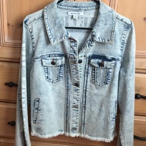 Peace Love World Denim jacket